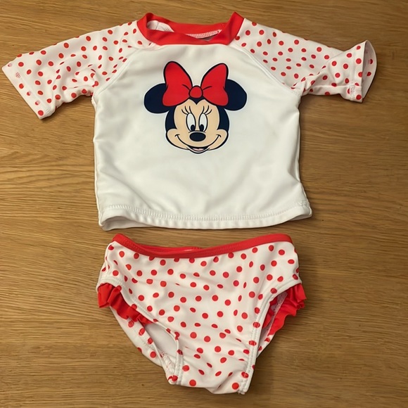 DISNEY BABY MINNIE SWIMSUIT, NWOT - Picture 2 of 6